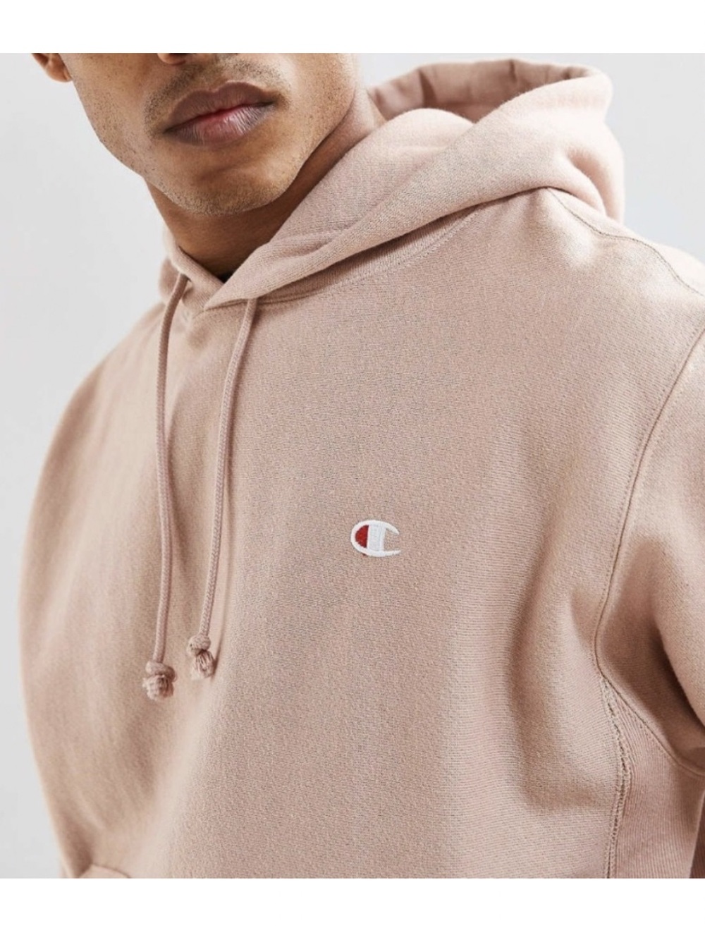 Urban Outfitters AUTHENTIC Champion Pink Champagne Reverse Weave Hoodie